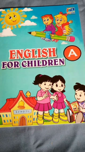 Buku english for children untuk TK dan SD kls 1 uk besar