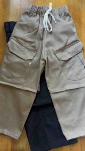 baggy pants cargo kids laki-laki dan perempuan usia 6-12 tahun