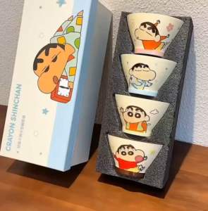 Chén Sứ Tam Giác Hoạt Hình Stitch - Chén Sứ Bát Ăn Cơm Cao Cấp Hình Stitch Dễ Thương [chính hãng Disney]