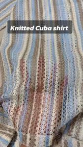 Saiwan เสื้อถักโครเชคอตตอน crochet knitting cotton shirt