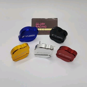 Cover Tutup Radiator Full CNC Fuzion - Tutup Cap Radiator Fuzion Bahan Full CNC Mengkilap