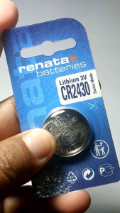 BATERAI RENATA CR2430 3 VOLT ORIGINAL ASLI BATTERY Batre