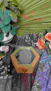 Kotak Kayu Hexagonal Tempat Perhiasan Kalung Untuk Mahar dan Seserahan Pernikahan - KKE.HEXA