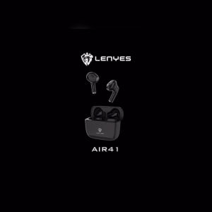 LOS - Handsfree Bluetooth LENYES ORIGINAL AIR41 TWS Headset Wireless Bluetooth 5.0 Earbuds Hifi Stereo Earphone