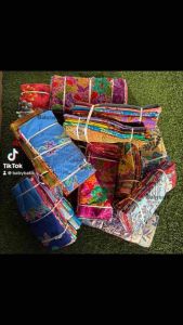 [Borong 5 Helai] Kain Batik Halus Janjiku Cotton | Serap Air & Peluh | Sri Terengganu | Tiga Serangkai