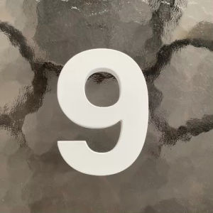 ตัวอักษรพลาสวูดหนา 10 สูง 10ซม.