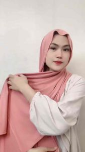 Pashmina Kaos Jersey / Pashmina Jersey Premium