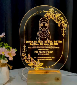 lampu hias kamar tidur bisa untuk kado ulang tahun / kado pernikahan