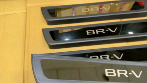 Paket Sillplate Samping Belakang Honda BRV BR-V 2022 2024 2025 Activo Hitam Chrome