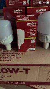Bóng đèn led trụ 20w 30w Sopoka tiết kiệm điện năng