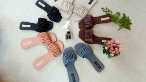 A&A SHOES PROMO SANDAL TEPLEK KERUT SLOP KOTAK MURAH (BAYAR DI TEMPAT)