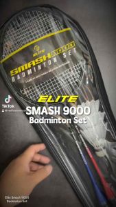 Elite Smash 9000 Badminton Racket Set EBS2-BL/R