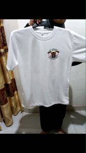 T-Shirt KAOS DISTRO BUGIS cotton combed 20s 100% premium