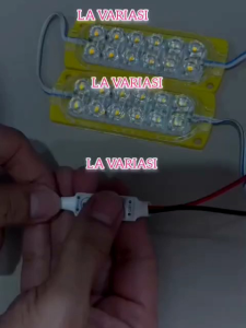 Paket Relay Lampu Kolong Mobil - Modul 2835 - 12 LED 12v-24v Kedip