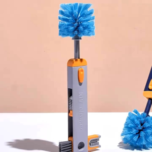 Sikat Pembersih Botol 4in1 Multifungsi / Sikat Pembersih Gelas Dengan Desain Kreatif