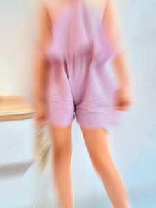 Girls/Tweens halter self-tie romper