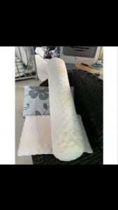 Gối Ôm Cao Su Non Zara Home Dạng Mút Xốp Dài 35x100cm  Ruột Gối Ôm Cao Su Thiên Nhiên Có Kèm Vỏ Gối Có Khoá Kéo