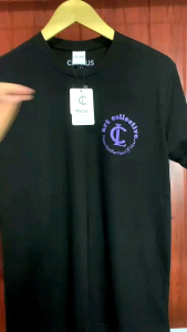 Kaos Celcius Hitam 24s Lengan Pendek Pria Katun Combed High Quality Super Premium Sablon berkualitas