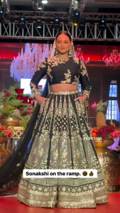 [PRE-ORDER] Semistitched Faux Georgette Lengha ( Delivery 10 Days )