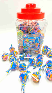 50pcs SEA SIDE LOLLI GUM CANDY/loot bag fillers/paninda/giveaways/party favors.