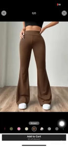 PANTS / FLARE PANTS / HIGH WAIST PANTS / SKINNY PANTS