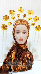 Bando kreasi adat melayu - bando tari anak dan dewasa - aksesoris tari kreasi