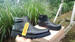 Terbaru Sepatu Dinas PDH Rumaos Talimati Outsole Radial Kulit