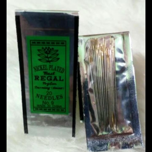 Jarum Jahit Tangan Regal No. 7/8/9/10/11/12: Pilihan Jarum Payet & Manik Manik