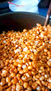 cimol kering pedas daun jeruk