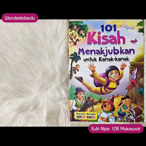 Wonderkidsedu 101 Cerita Menakjubkan untuk Kanak Kanak Bacaan dengan Suku Kata - Koleksi Cerita Budak Sekolah