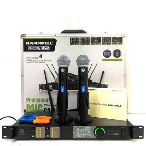 Mic Wireless Hardwell Butterfly 2 Pro Original HARDWELL BUTTERFLY2 PRO FREE KOPER sudah ada effect