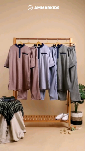AMMARKIDS SETELAN KOKO KURTA ANAK LAKI LAKI USIA 3-12 TAHUN BAHAN KATUN MADINAH PREMIUM ATTAQI 3.0 KOKO ANAK TERBARU ATTAQI 3.0