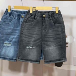 Quần Jean Lửng Cho Bé Trai Từ 22-50Kg Co Giãn Thoải Mái Cào Rách Thời Trang Cho Bé Đi Học Đi Chơi