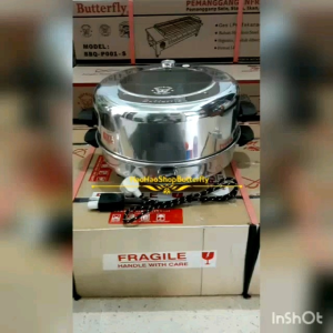 Oven Bulat Listrik 800 Watt Butterfly Oven Kue Lapis Legit Bolu Baking Pan