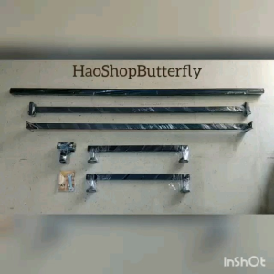 Gawang Baju & Rak Baju Besi Kuat & Kokoh Tinggi 150 CM