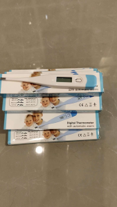 ปรอทวัดไข้ดิจิตอล ปรอทวัดอุณหภูมิ ปรอทวัดไข้ อ่านผลเร็วภายใน 60 วินาที