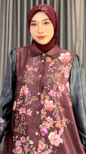 DYN - Madhiva Top DYN BASIC DYN SIGNATURE DYN CLOTHINGLINE Atasan Wanita Silk Premium Motif Printing