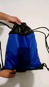 Tas Serut pria string bag Bahan Taslan Polos Waterproof | Tas Selempang Aesthetic Futsal Gympack Motif Polos