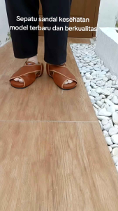 Sepatu Sandal Kesehatan Diabetes Ringan Anti Air Buat Indoor maupun Outdoor Size 36-47 shoes Empuk Busa Tebal Kokop Tali