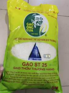 Gạo ST25 Gạo Ngon Thế Giới (Bao 5Ky) hàng chuẩn