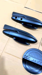 Paket Outer Handle Tank Cover Grand All New Jazz Gk5 2014 2018 2022 2023 Hitam Chrome