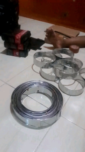 Ring pengaman api kompor stainless tinggi 3cm dan 5cm