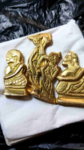 Patung Punokawan Bahan Kuningan Tebal Koleksi