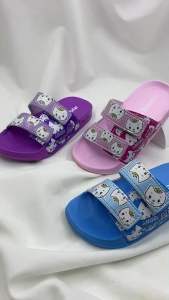 [AS3763] รองเท้าแตะเด็ก RED APPLE ลายแมว Angel Cat ปรับขนาดได้ แตะแฟชั่น (พร้อมส่ง มีเก็บปลายทาง)