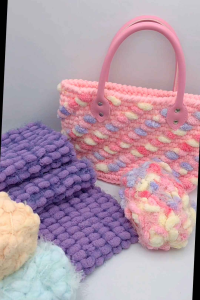 ไหมปอมปอม รุ่น star pom ยี่ห้อ egret ไหมแฟนซี ไหมถักผ้าพันคอ ถักหมวก ถักกระเป๋า งานเย็บตกแต่ง เสื้อผ้า diy ม่านประตู