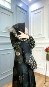 gamis rayon viscose premium gamis jumbo FREE hijab