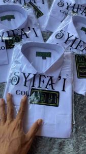 KEMEJA PUTIH POLOS PRIA PREMIUM Size XXL XL L M