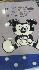 ภาพวาดกรอบรูปมิกกี้เมาส์ขนาดใหญ่ภาพวาดฝาผนังห้องนอนมีให้เลือกหลายรูปแบบและขนาด