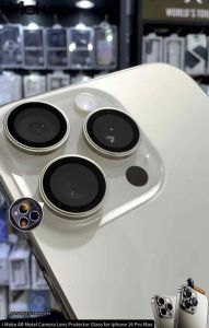 iMoke Metal Camera Lens Protector Glass for IPHONE 16 Series / 15 Series / 14 Series / 13 Series / 12 Series