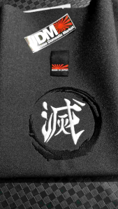 DEMON SLAYER SEAT COVER JDM CONCEPT sand texture leather